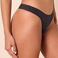 Vista 2 de Tienda Essentials Ropa interior transpirable sin costuras para mujer, tanga, elástica