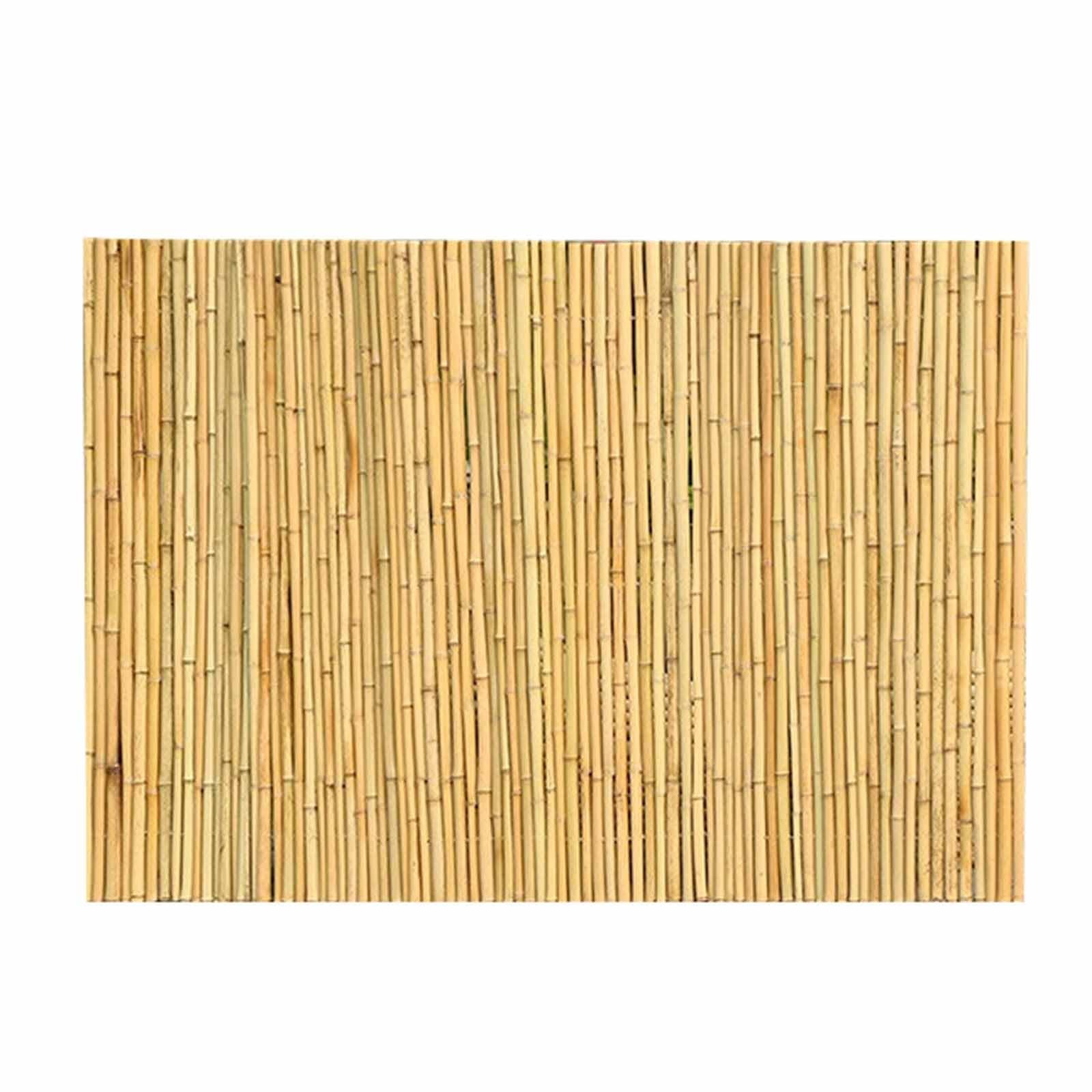 Panneaux d'écran de clôture en Roseau de Jardin, clôtures et | Robuste et durable, polyvalent, coupé à la main, longue durée de vie(150*300cm)