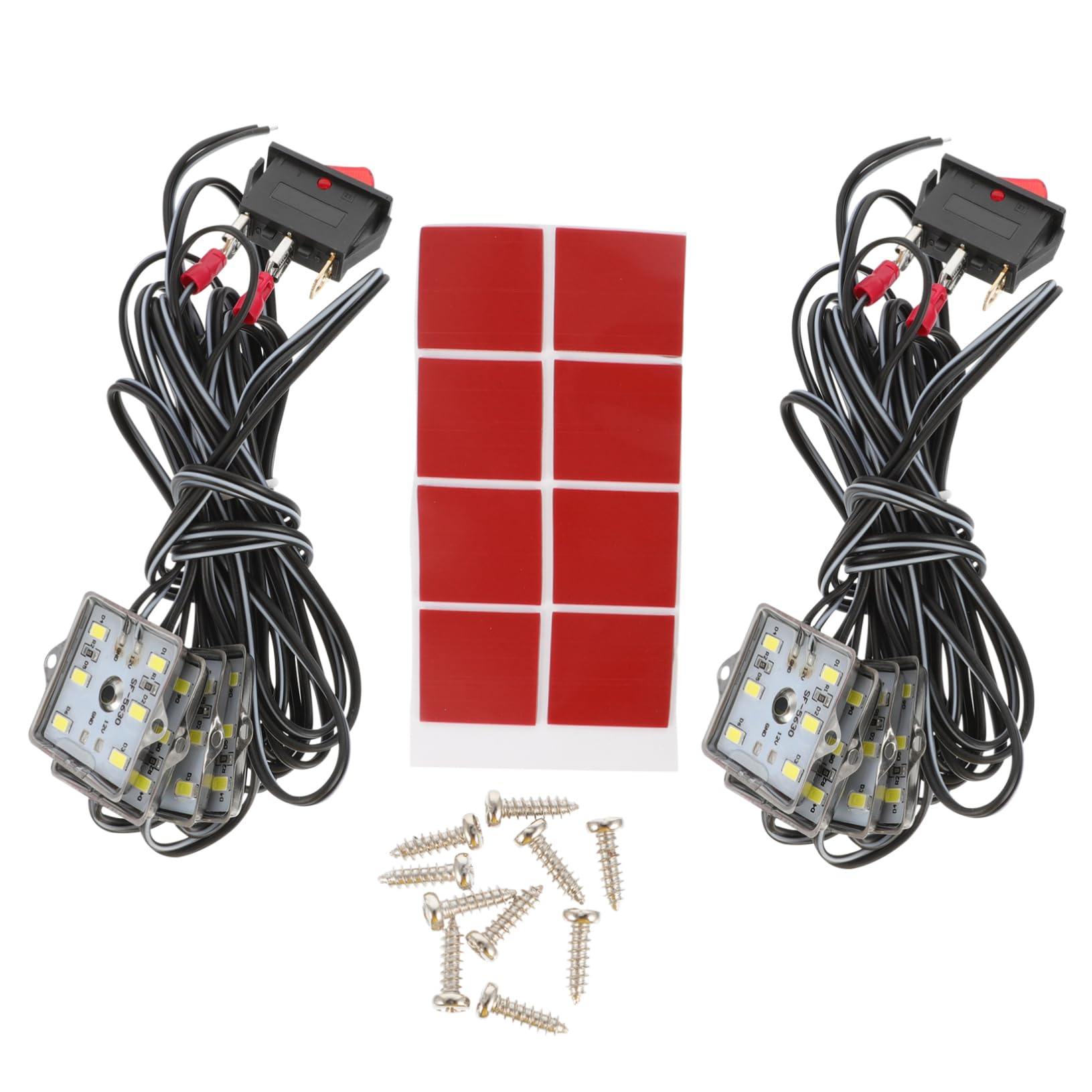 Unomor 1 Set LED Truck Bed Lighting Kit Cargo Lights for Pickup Rv Boat Easy Installation Rated Durable and Weather Resistant Design