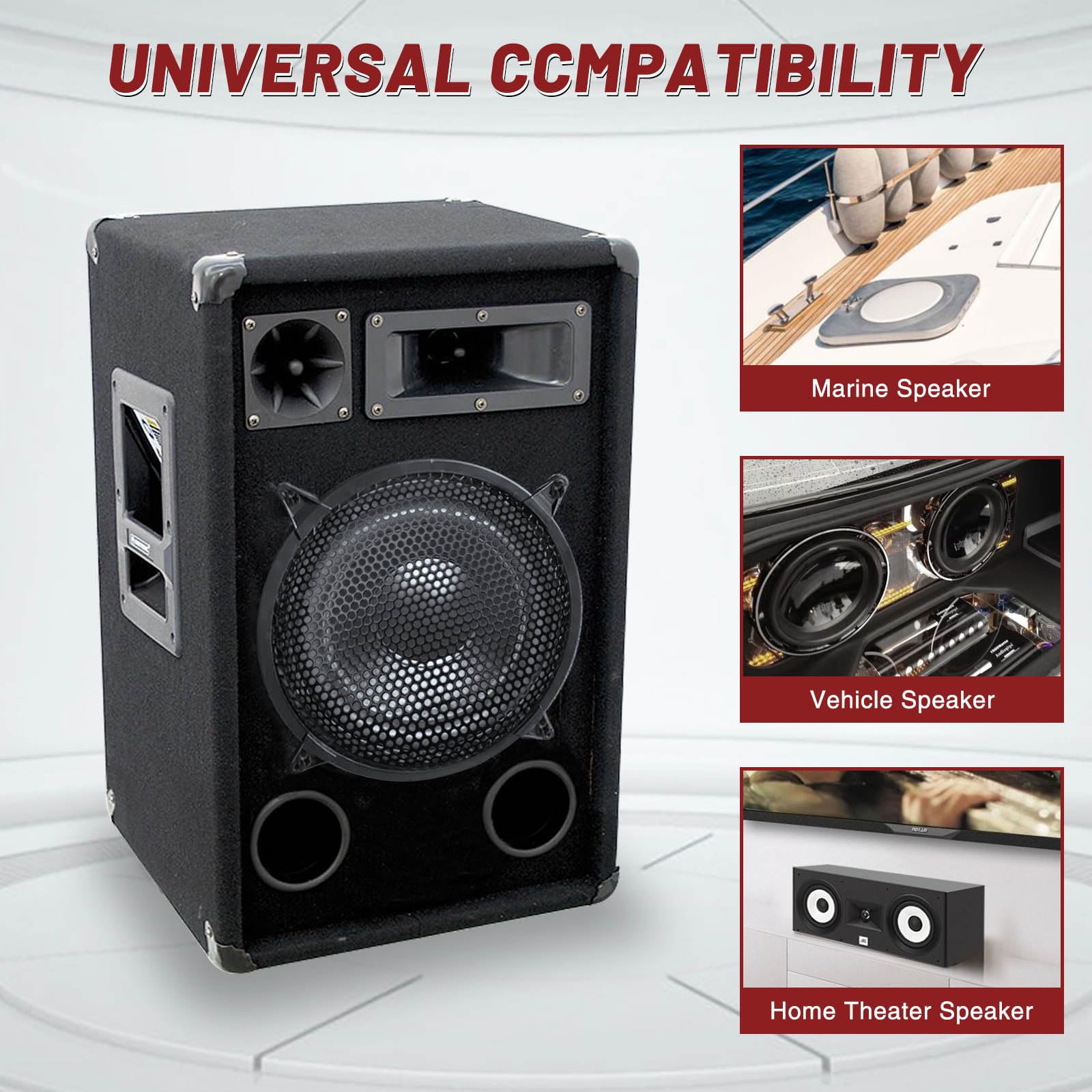 Amazon.co.jp: Tongze 12インチスピーカーグリルカバー:メタルラウンド