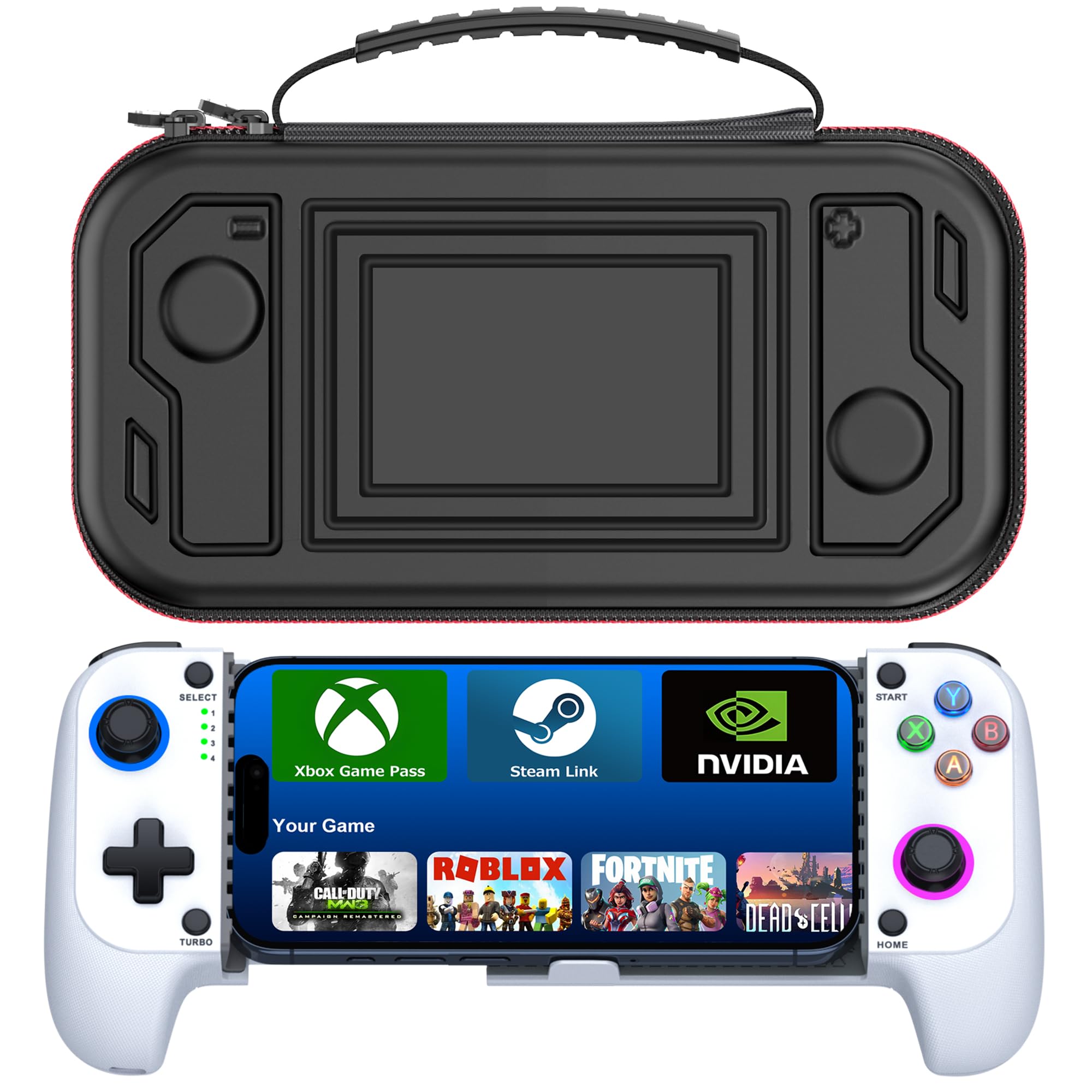 Amazon.co.jp: Elekasumi スマホコントローラー（ケース付き）- iPhone