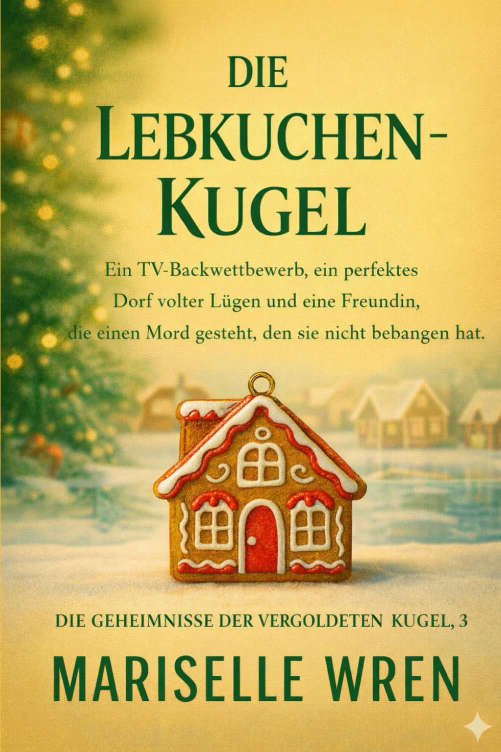 DIE LEBKUCHEN-KUGEL: Ein TV-Backwettbewerb, ein perfektes Dorf voller Lügen und eine Freundin, die einen Mord gesteht, den sie nicht begangen hat. (Die Geheimnisse der vergoldeten Kugel)