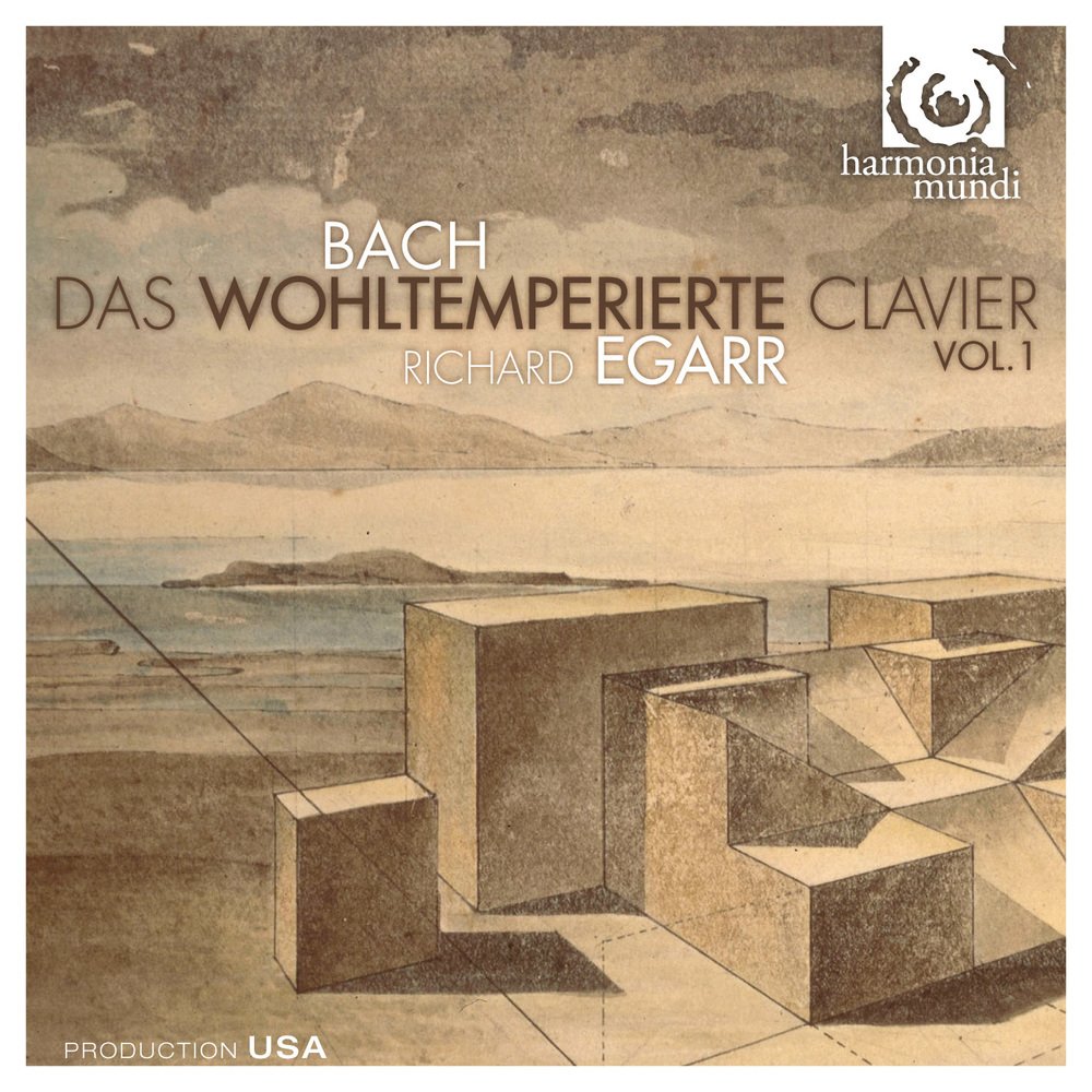 Bach - Well-tempered Clavier, Volume 1 / Richard Egarr