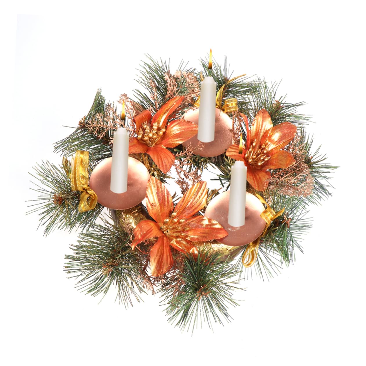 Zerodeko 2 Guirnaldas De Velas Navideñas con Forma De Reno para Decorar El Hogar Y El Interior De Navidad.