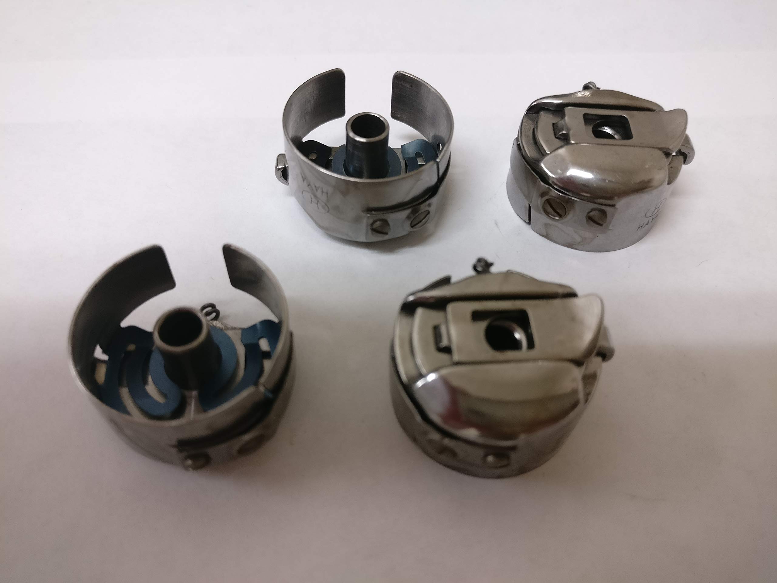 Bobbin Case for Embroidery Machine, BC-DBZ(1)-NBL, 4 Pieces, with Movable Spring