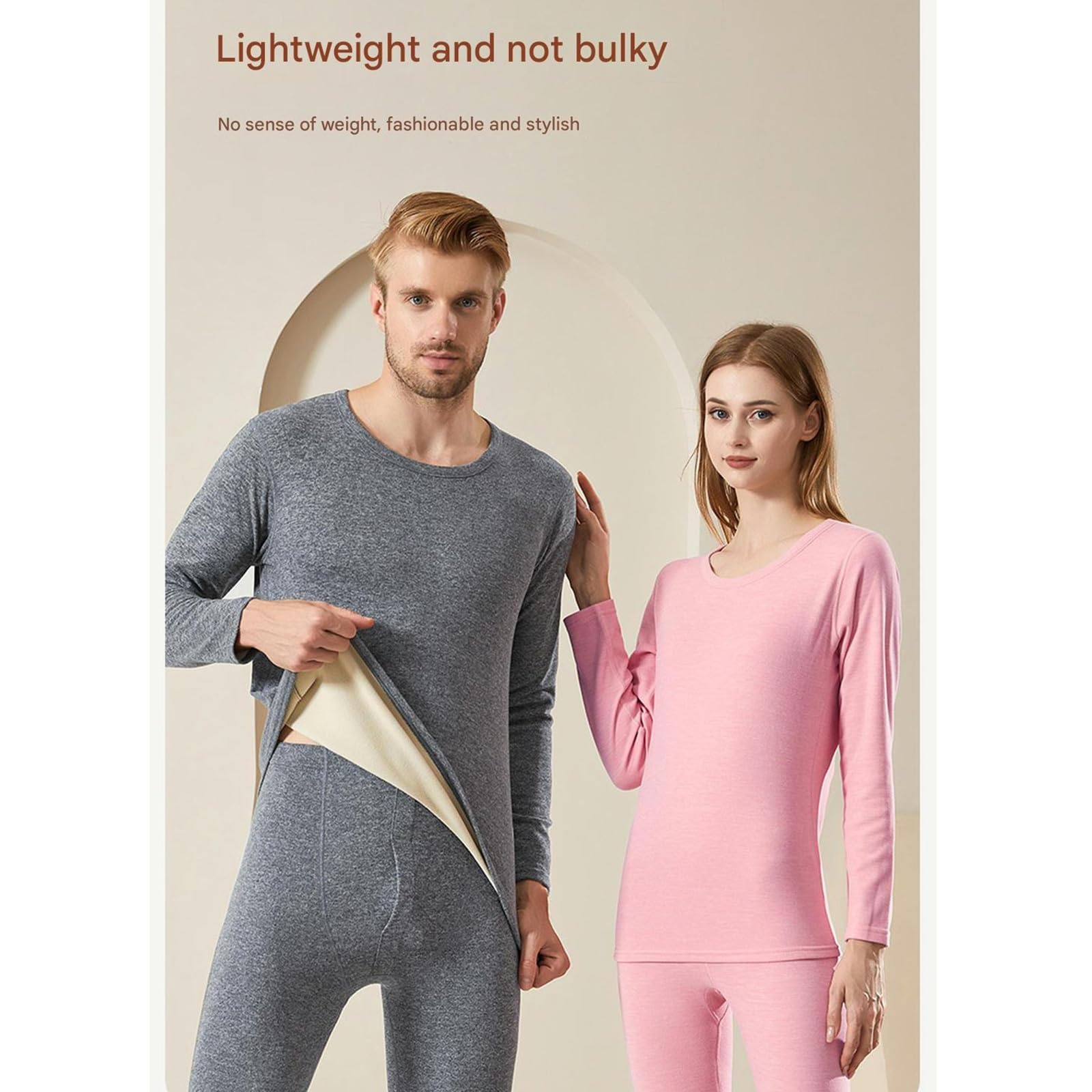 ThermounterwäSche Herren Herbst- Und Winter-thermounterwäsche Für Männer Und Frauen, Komplette Thermounterwäsche Für Männer Und Frauen-männliche Hautfarbe-m