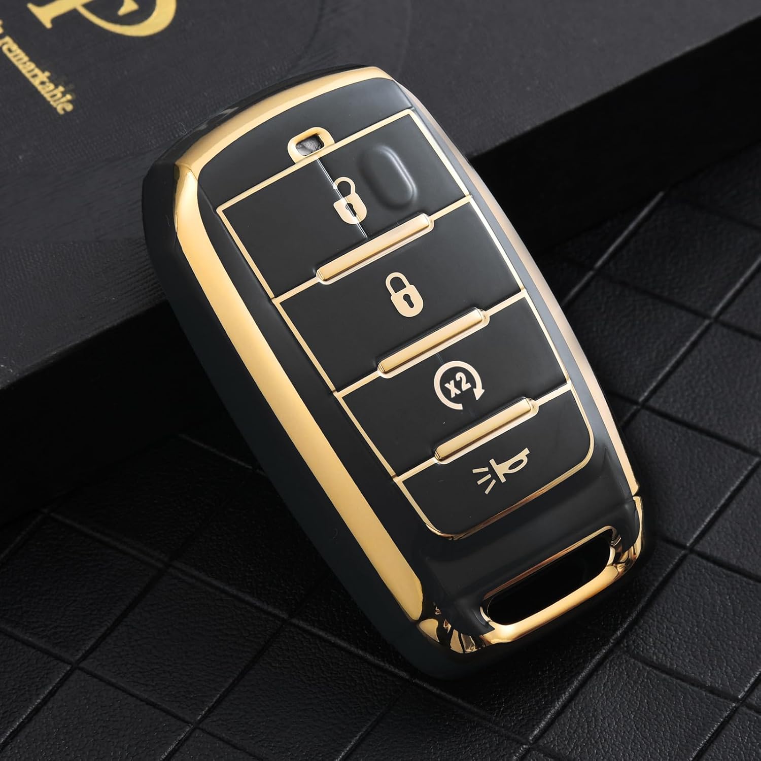 ELOHEI Premium Soft TPU 360 Degree Protection Key Fob Cover for Dodge Ram | No Signal Interference,Responsive Buttons,Compatible with Dodge Ram 1500 2019 2020 2021 2022 Accessories