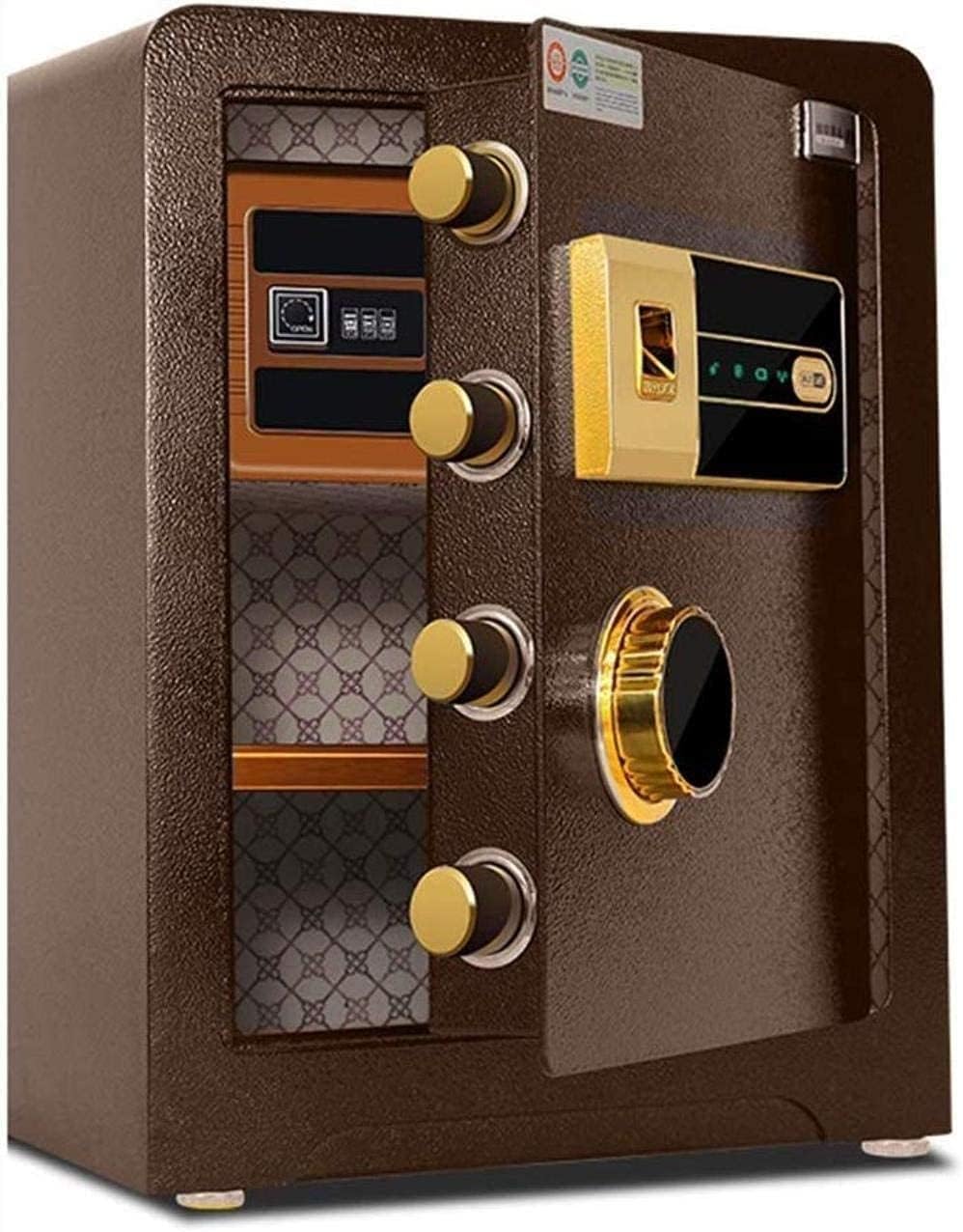 Safe Electronic with Medium Password Office Wall Full Sity * 45cm Security Cabinet, Black strongbox