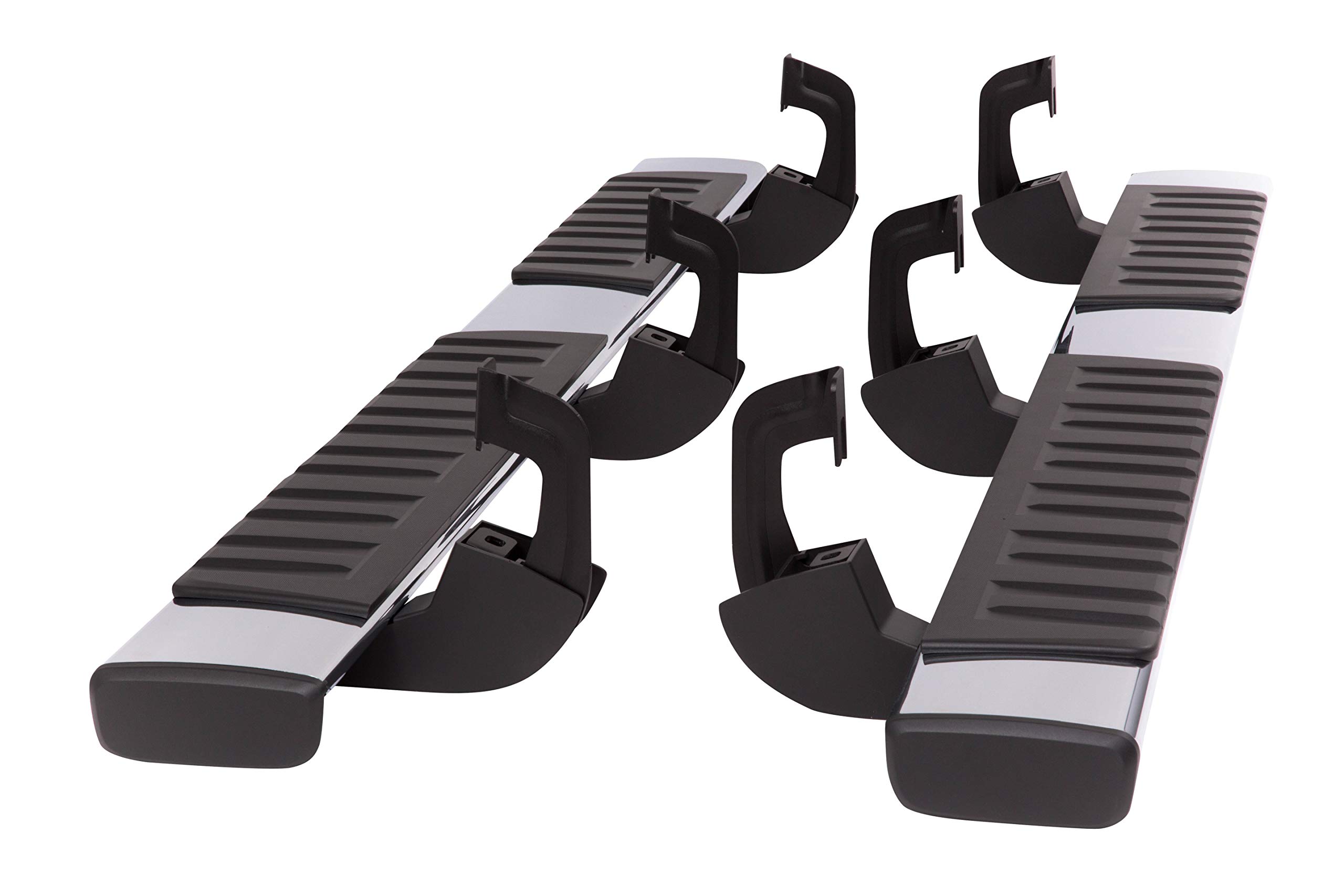 General Motors Accessories 84106505 Double Cab 6-Inch Rectangular Assist Steps in Chrome