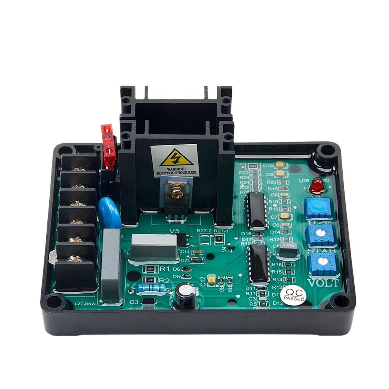 CSKWLLNBC 1pcs GAVR-8A 12A 15A 20A AVR Diesel Generator Spare Parts Automatic Voltage Regulator(GAVR-12A)