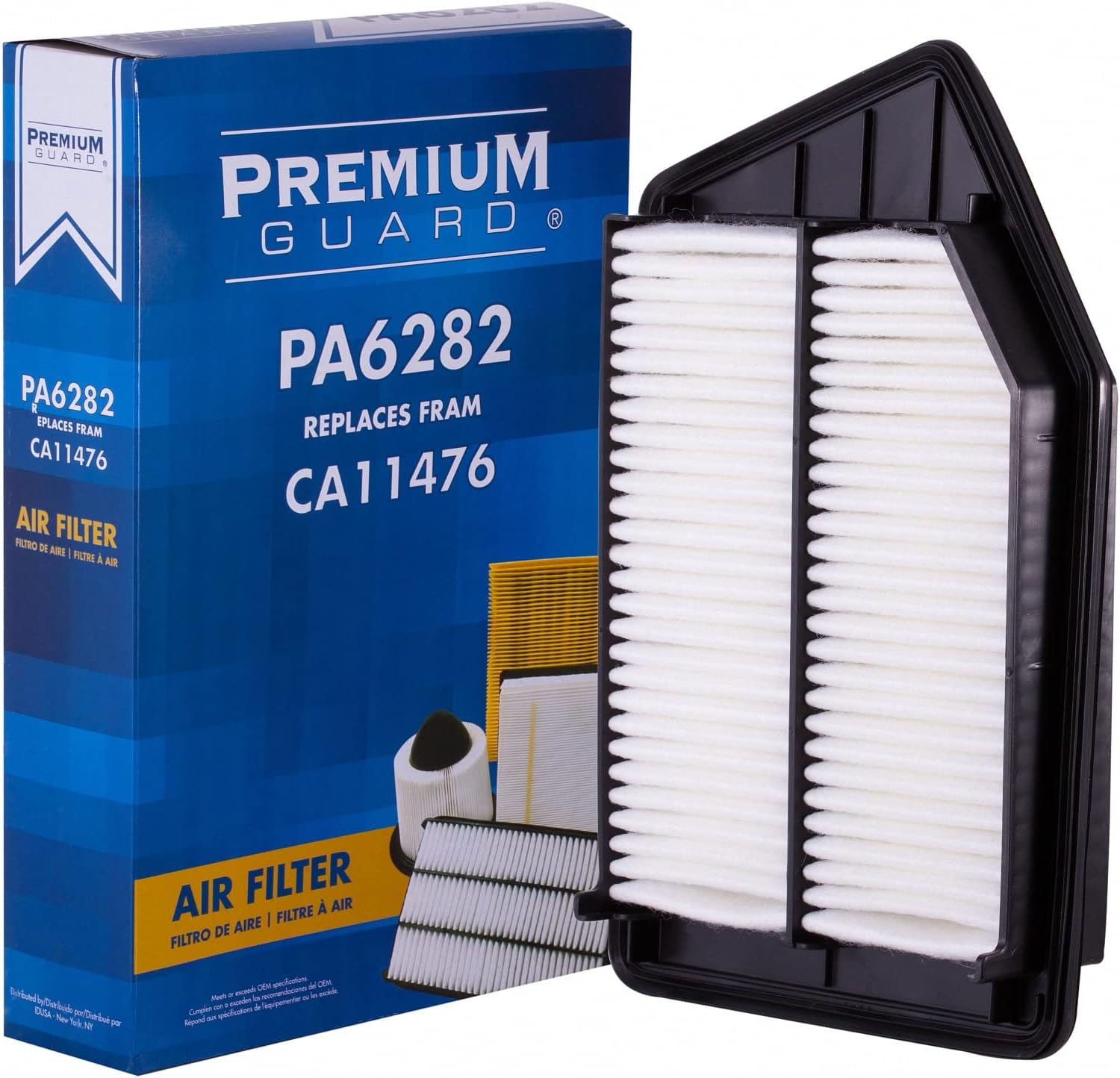International Distributors USA Inc Premium Guard Car Air Filter PA6282
