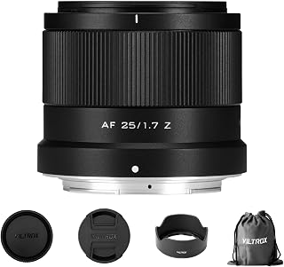 VILTROX 25 mm f/1.7 Z-Mount APS-C
