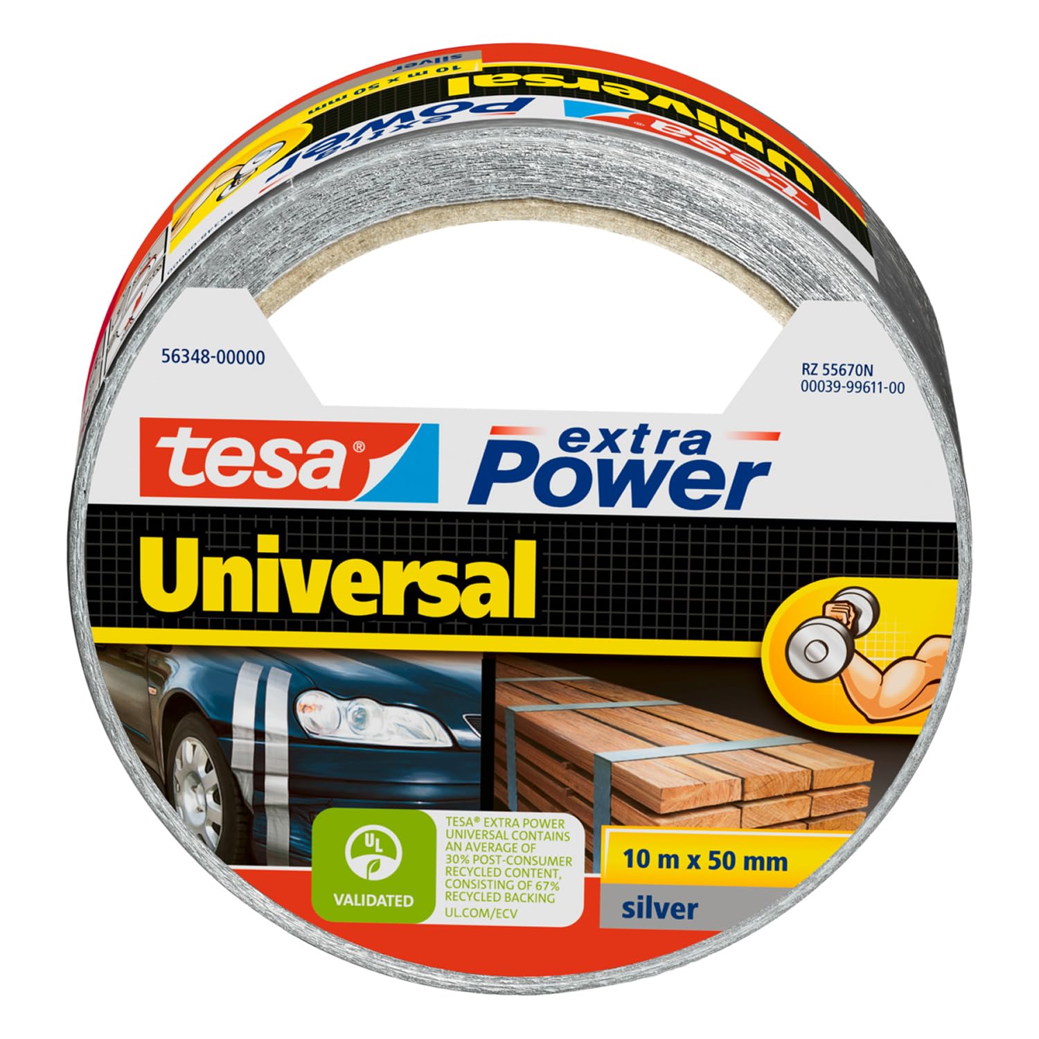 ExtraPower repair tape 10m 50mm silver 56348-00000-09 /T2UK