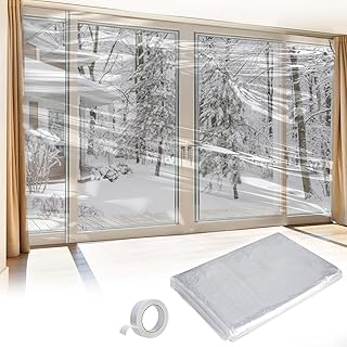 Apipi Patio Door Window Insulation for Winter