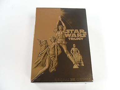 Star Wars Trilogy Gold Box Set Full 