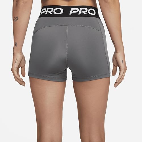 Miniatura 3 de Nike Pro - Pantalones cortos para mujer con entrepierna de 3 pulgadas