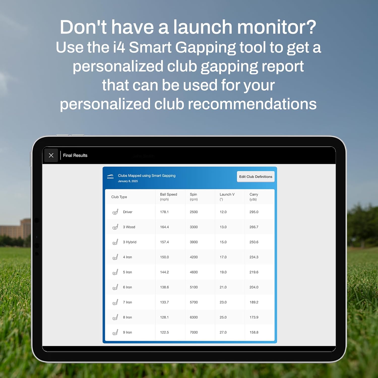 FlightScope i4 Golf Rangefinder with 6X Magnification, 1,000 Yard Range, Built-in Magnet | Combines GPS, Local Conditions, Slope and your Swing Data for Personalized Smart Gapping Club Recommendations
