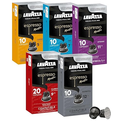 Miniatura 1 de Lavazza - Café expreso paquete variado cápsulas compatibles con Nespresso
