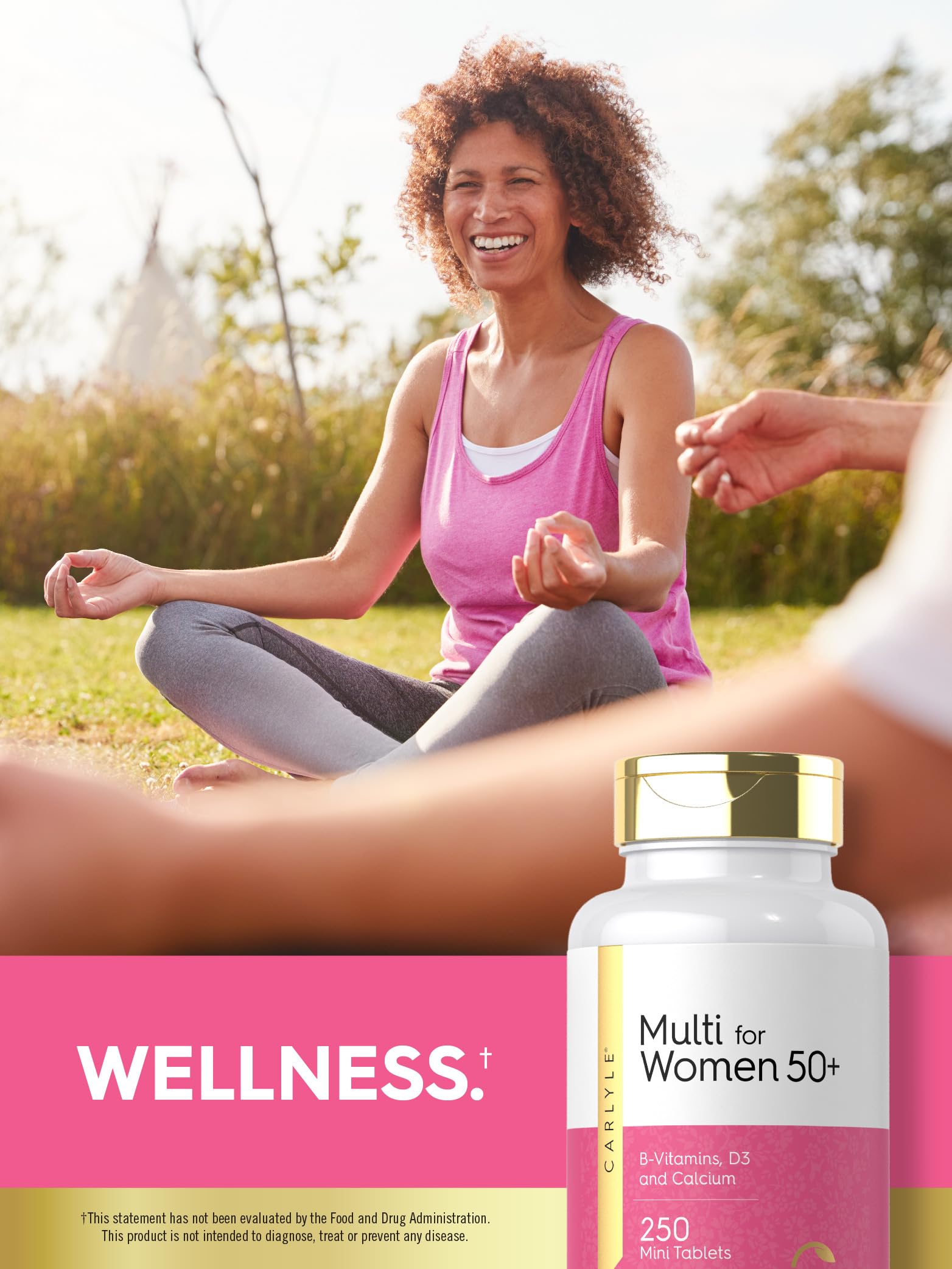 Carlyle Multivitamin for Women 50 and Over | 250 Mini Tablets — Amazon image 6