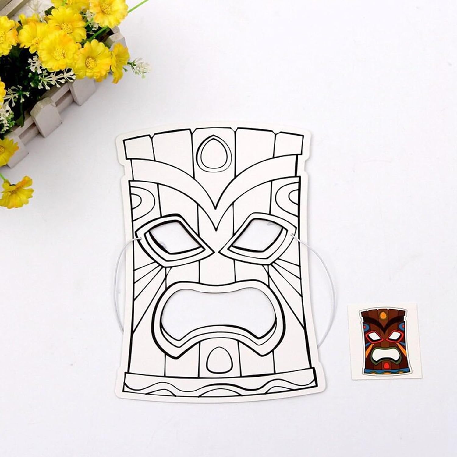 Classroom Art Face Form Set, A