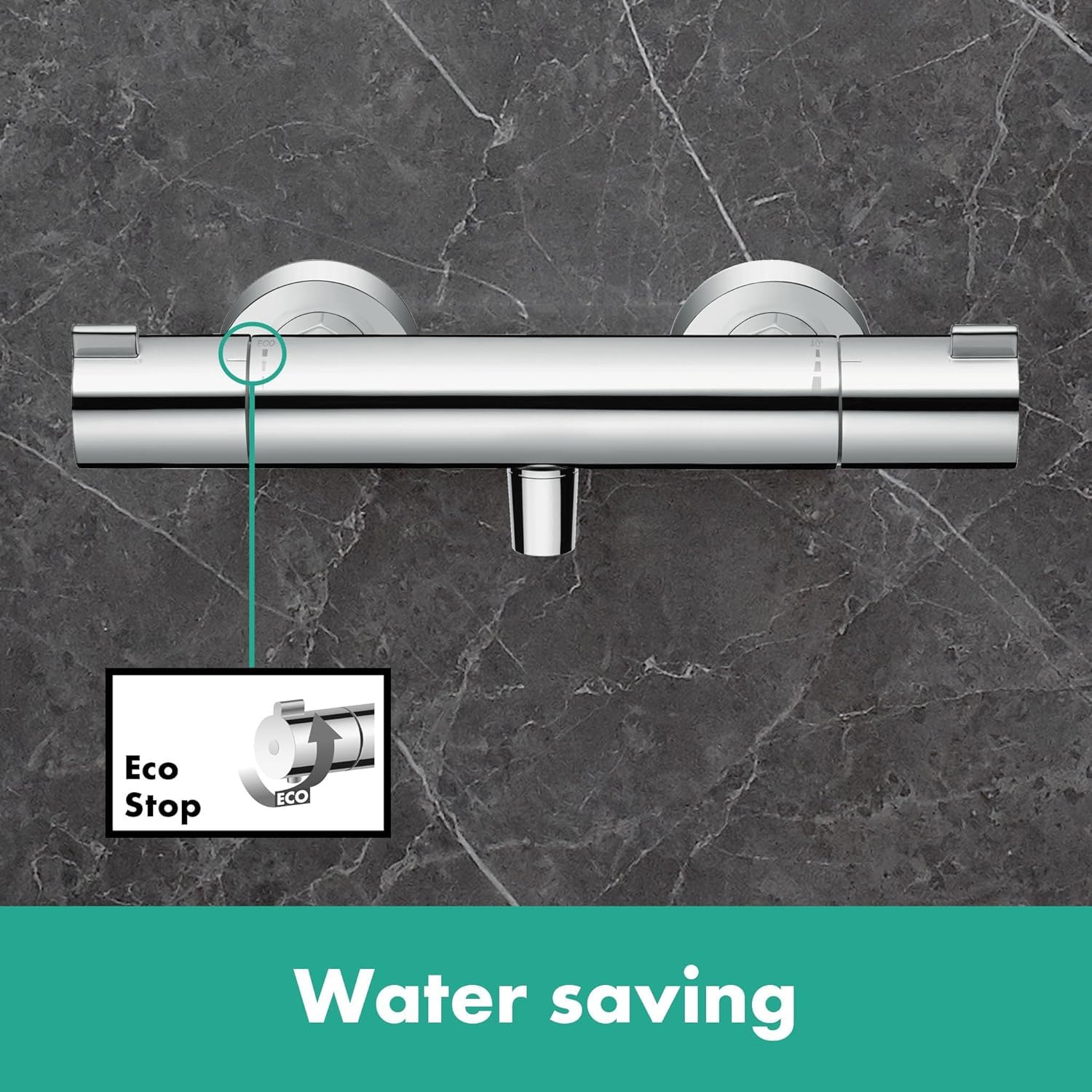 Hansgrohe Versostat² Thermostatic Shower Mixer (EcoSmart - View #4