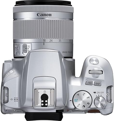 Miniatura 4 de Canon EOS 250D  Rebel SL3 Cámara réflex digital con lente de 0.709-2.165in (plateado) (3461C001) + Canon EF 2.953-11.811in f4-5.6 III lente