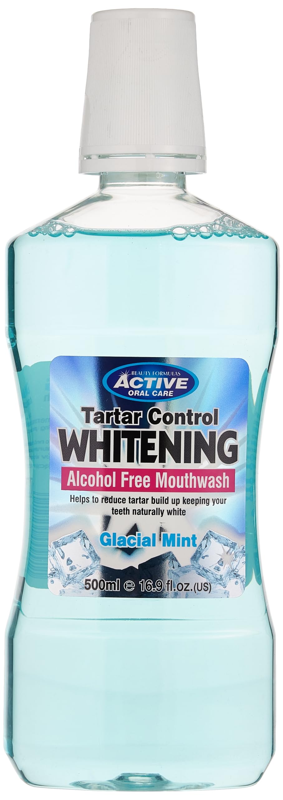 Active Oral Care Tartar Control Whitening Mouthwash, Glacial Mint