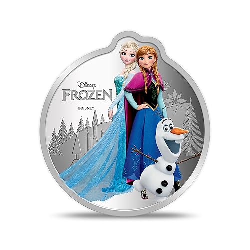 Disney Frozen Colored 31.1 gm Silver (999.9) Coin