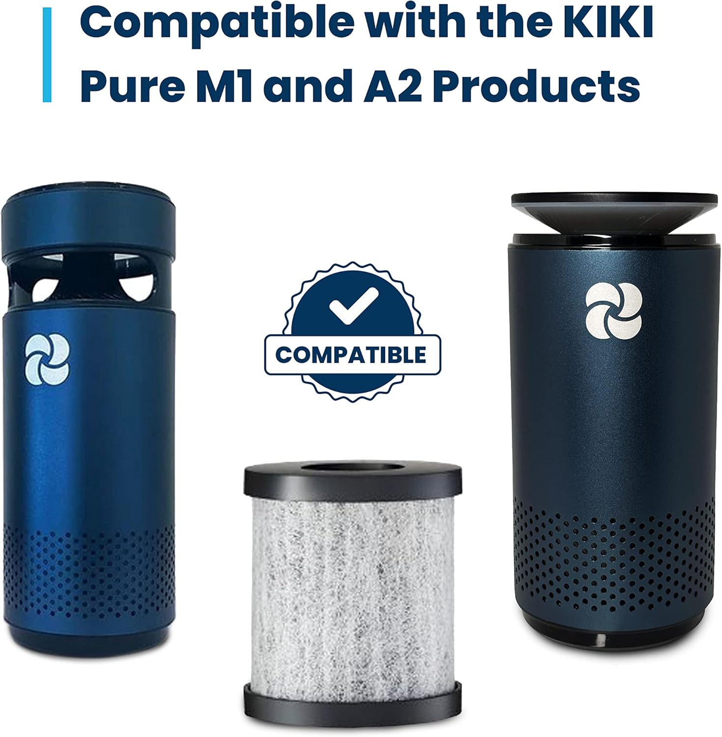 M1 & A2 HEPA Air Purifier - Replacement Filter Pack of 2 - Image 2