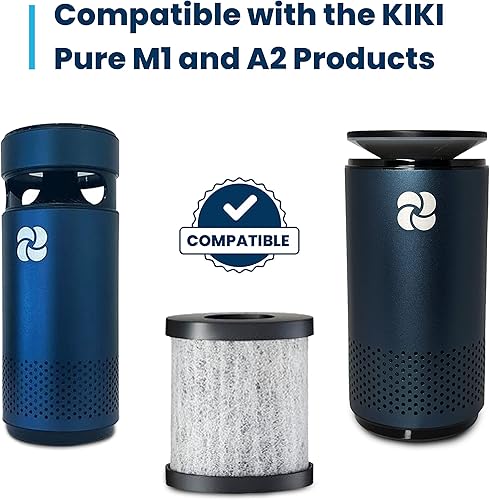 Miniatura 2 de Purificador de aire HEPA M1 y A2 - Paquete de 2 filtros de repuesto