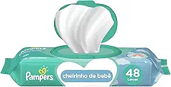 Lenços Umedecidos Pampers Cheirinho de Bebê 48 Unidades, Pampers