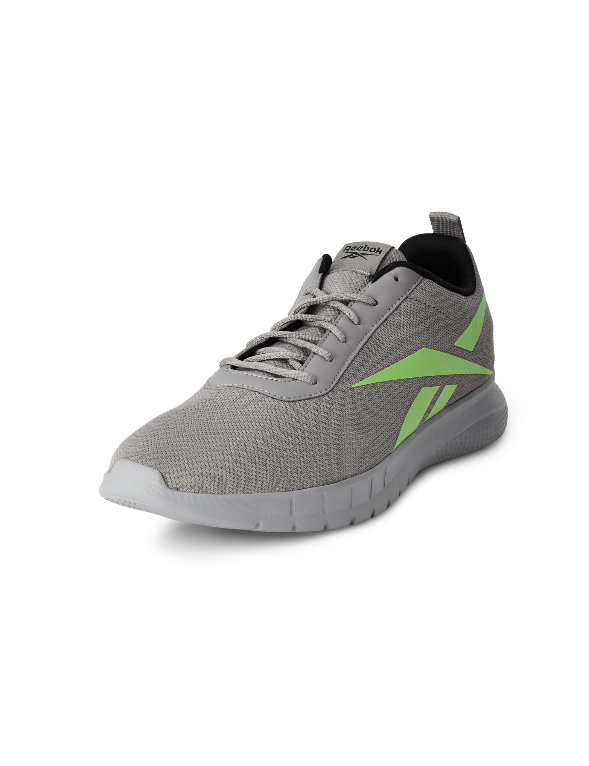 reebok Mens Turbo Flight M Spacergrey Limer Bla Running Shoe-picture-14