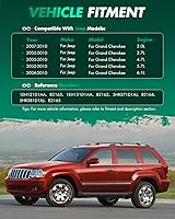 Vista 6 de SCITOO Manijas de puerta Interior izquierdo derecho de repuesto para Jeep 2005-2011 para Jeep Grand para Cherokee Beige (4 piezas), sin accesorios