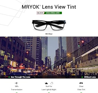 Mryok Replacement Lenses Compatible with Ray-Ban Meta Skyler RW4010 52mm / Gen 2 RW4014 52mm Smart Glasses, HD Polarized