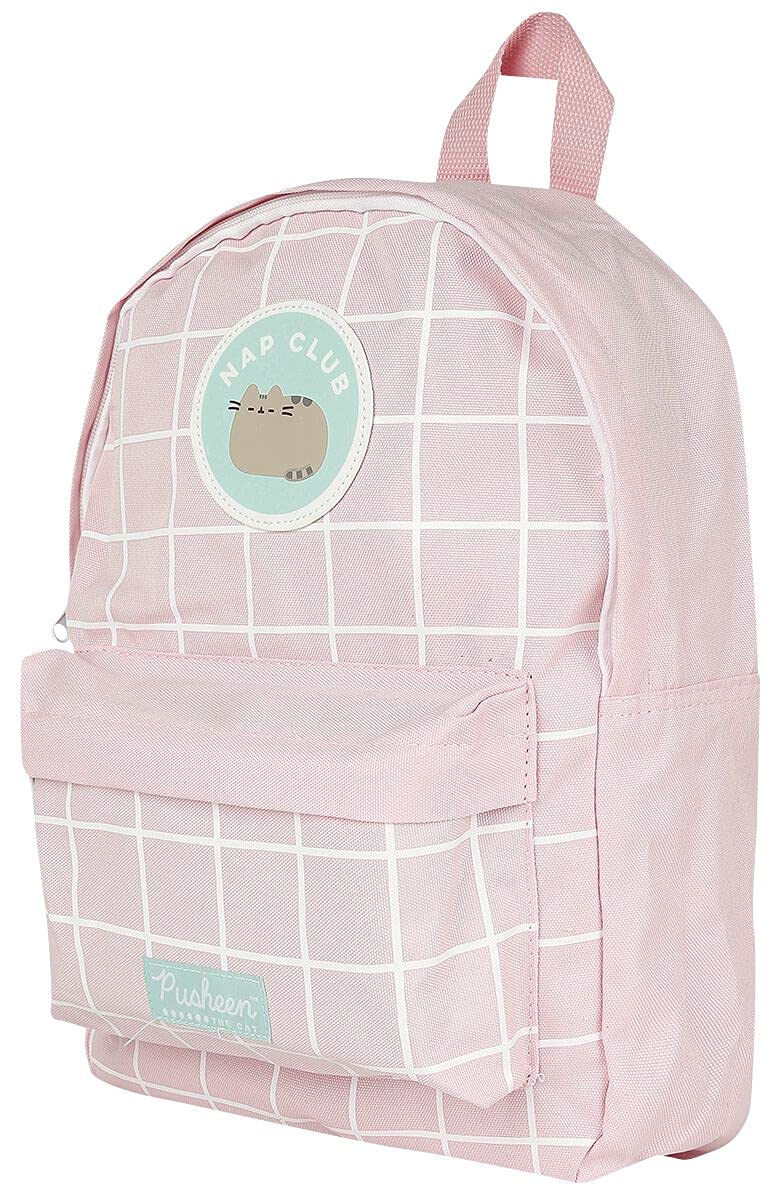 Pusheen Nap Club Women Backpack Light Pink, Polyester,