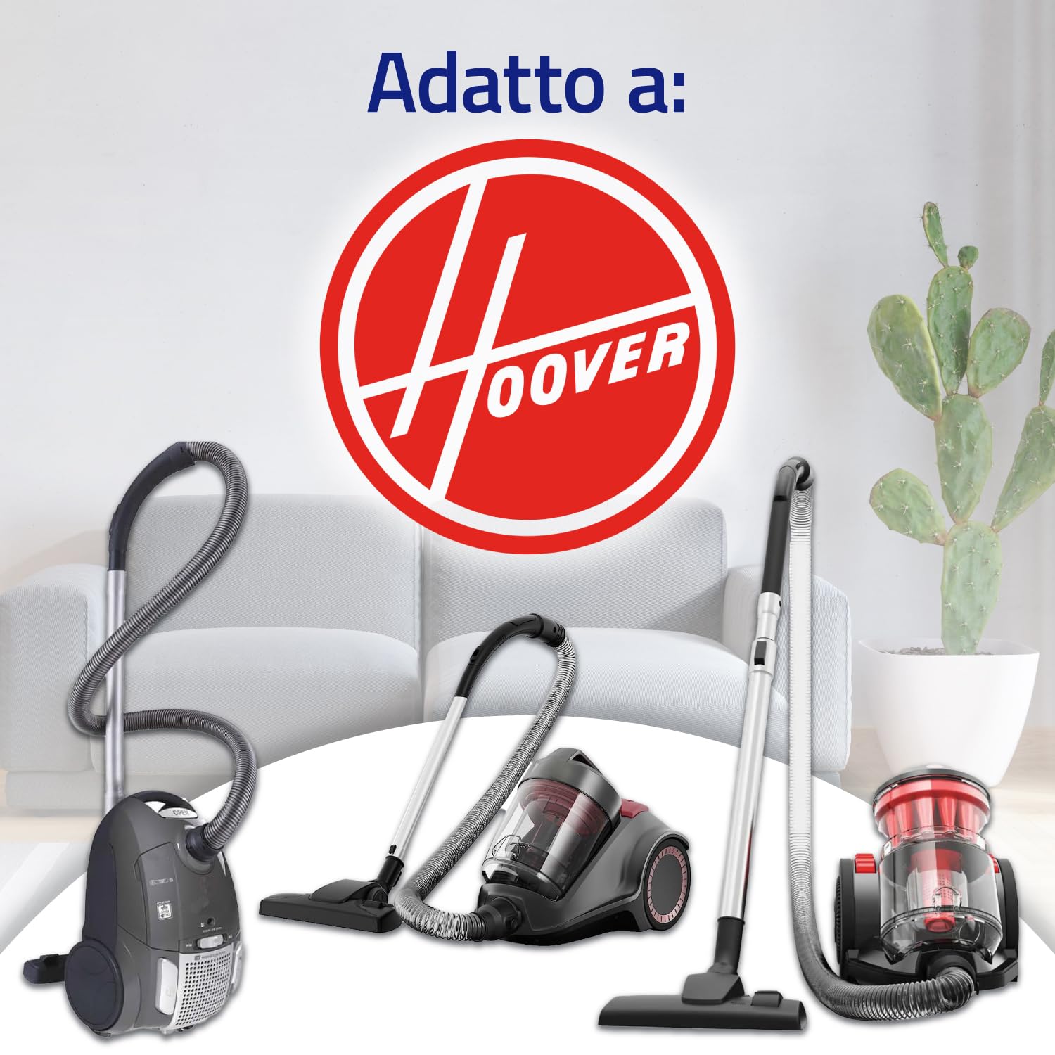 Aspirapolvere Strumento Fessure Flessibile Extra Lungo Per Goblin Hoover - Foto 3