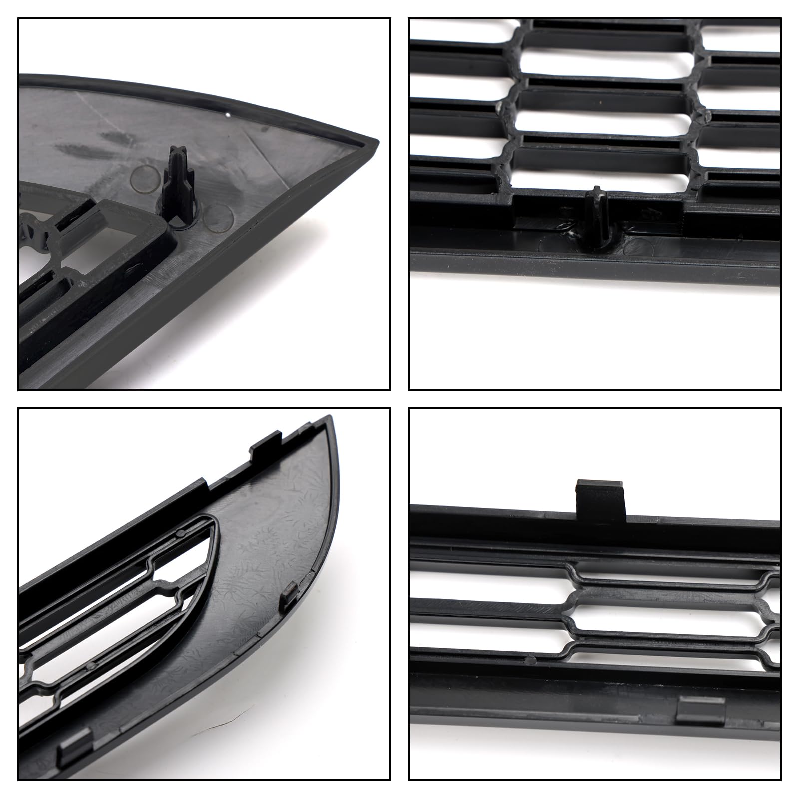 Griglia del Radiatore Paraurti Anteriore Griglia del Paraurti Anteriore per Mini Cooper R50 R52 R53 2002-2006 Griglia del Paraurti Anteriore (No Logo)