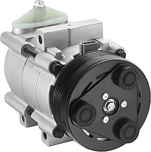 BDFHYK Air Conditioning A/C Compressor 57129 compatible with Ford F-150 F-250 F-350 Super Duty, Compatible with Mercury Cougar, Grand Marquis