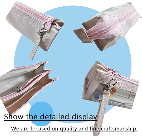 Miniatura 6 de Estuche grande para lápices, bolsa grande para lápices, bolsa para lápices grande, suministros escolares, bolsa para lápices de estudiantes, bolsa