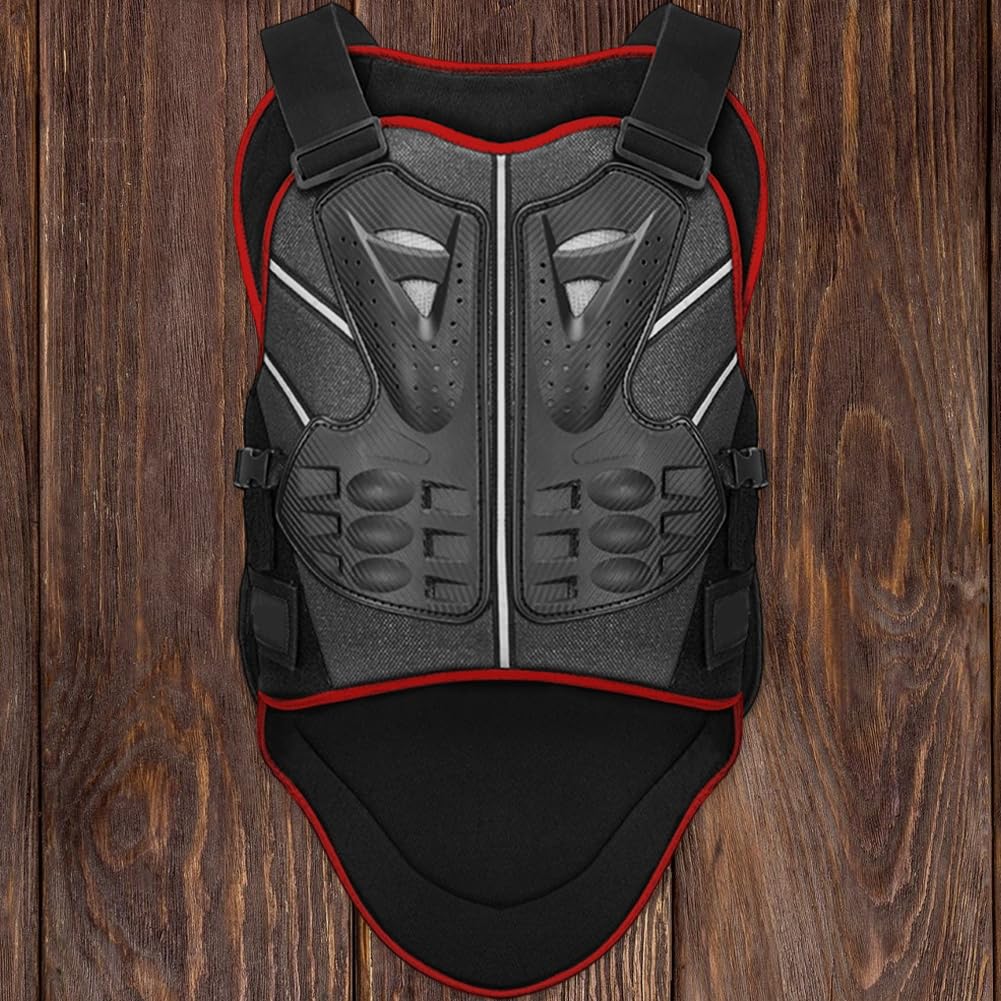 Gilet De Protection pour, Protection Dorsale, Protection pour Motocross, Ski, Équitation, Patinage, Gilet Antichute, Équipement De Protection