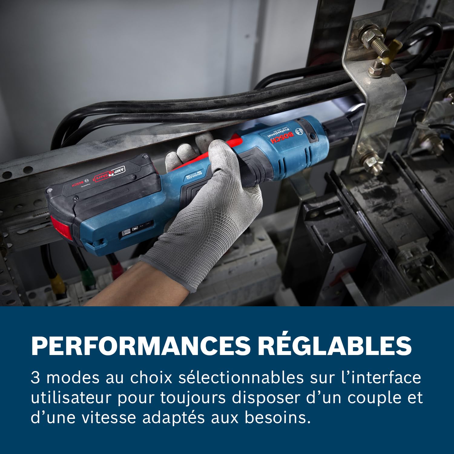 Bosch Professional 18V System clé à cliquet sans-fil GRC 18V-60 (avec L-BOXX)