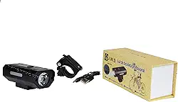 Farol Bike 1800 Lumens com indicador de Carga e luzes de Aviso Profissional