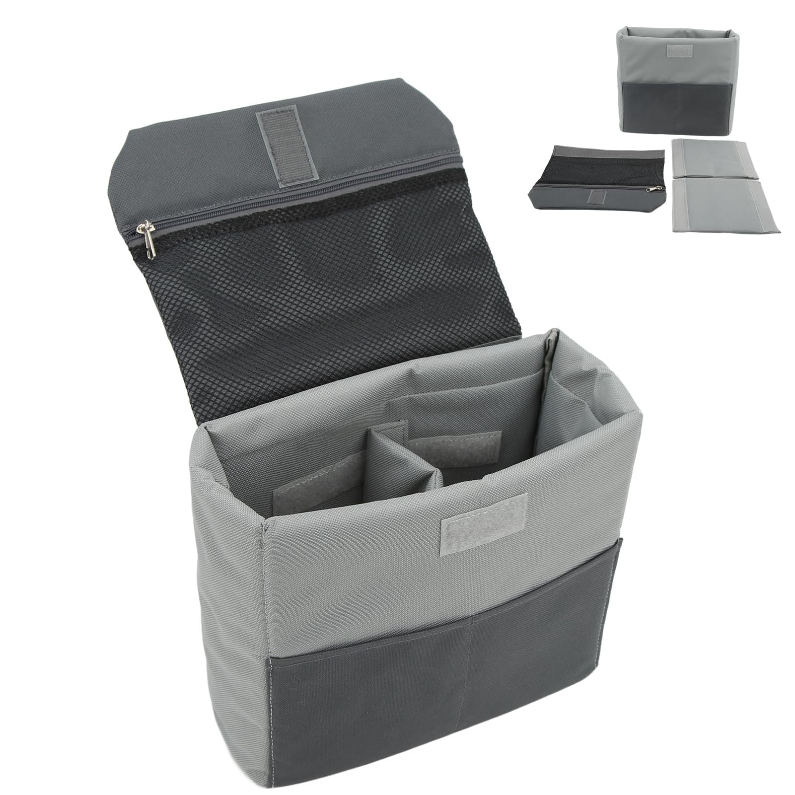 Inserto de cámara para mochila organizador bolsa protectora bolsa impermeable para cámara bolsa interior de cámara a prueba de golpes bolsa interior de cámara para lentes de cámara SLR