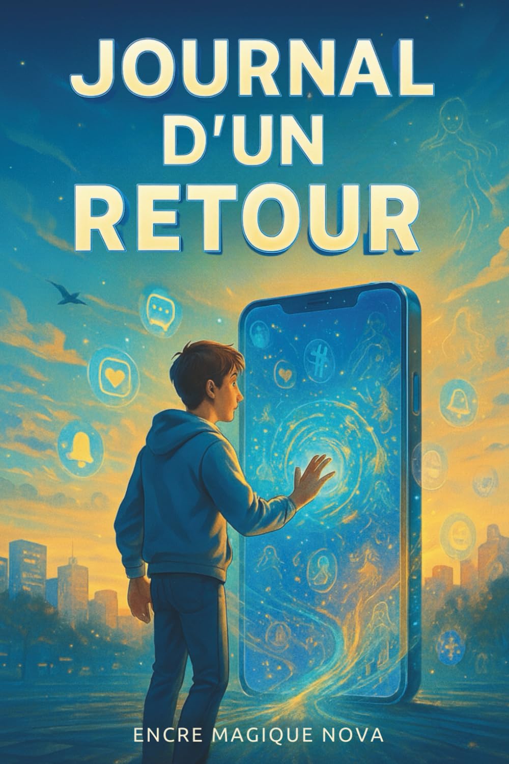 Journal d’un retour: Roman ado captivant pour garçons et filles de 12 à 17 ans | Une aventure entre écrans, rêves et réalité | Idée cadeau ado moderne et inspirante