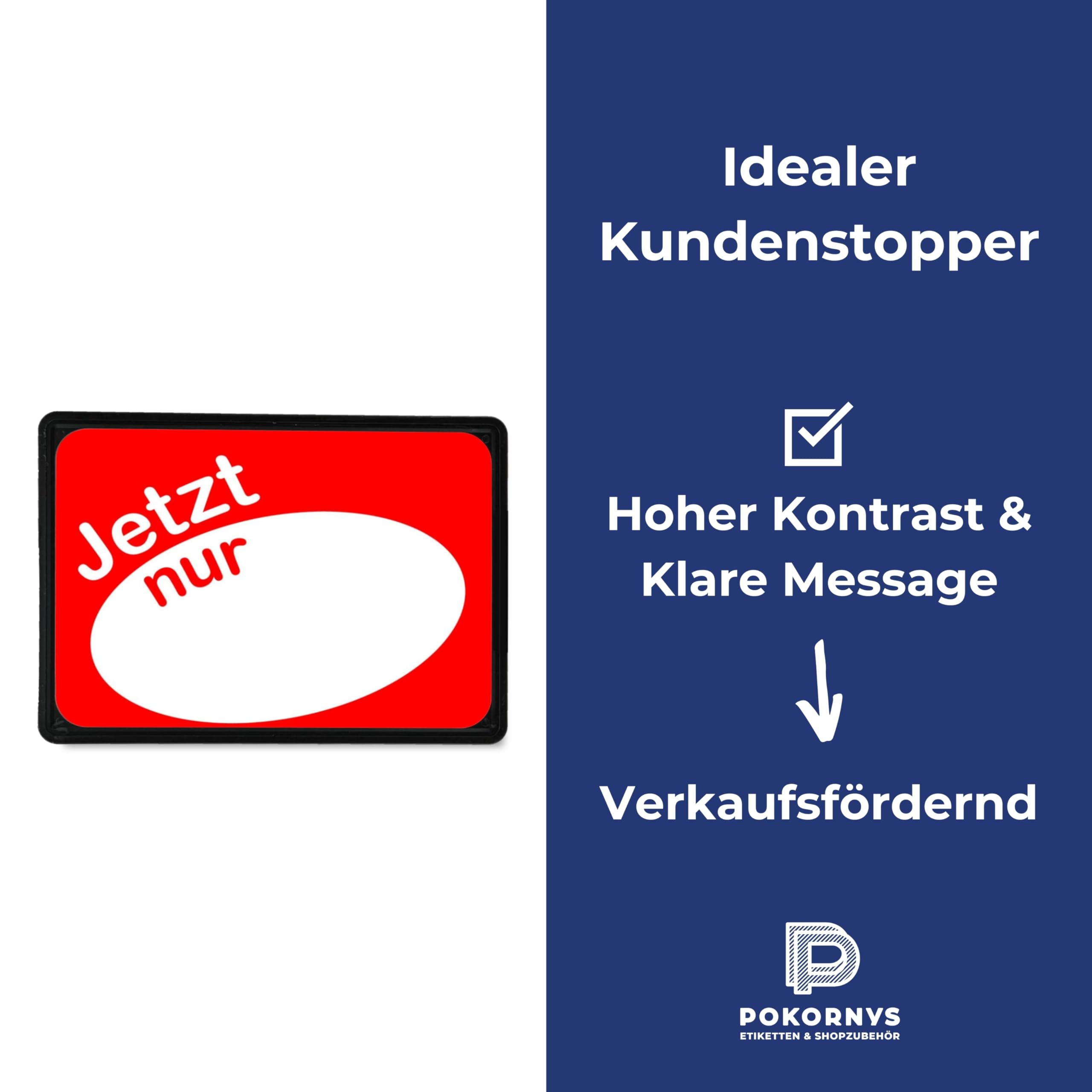 Pokornys Werbeplakate A4 - 10x "SONDER POSTEN" Für Rabattaktionen