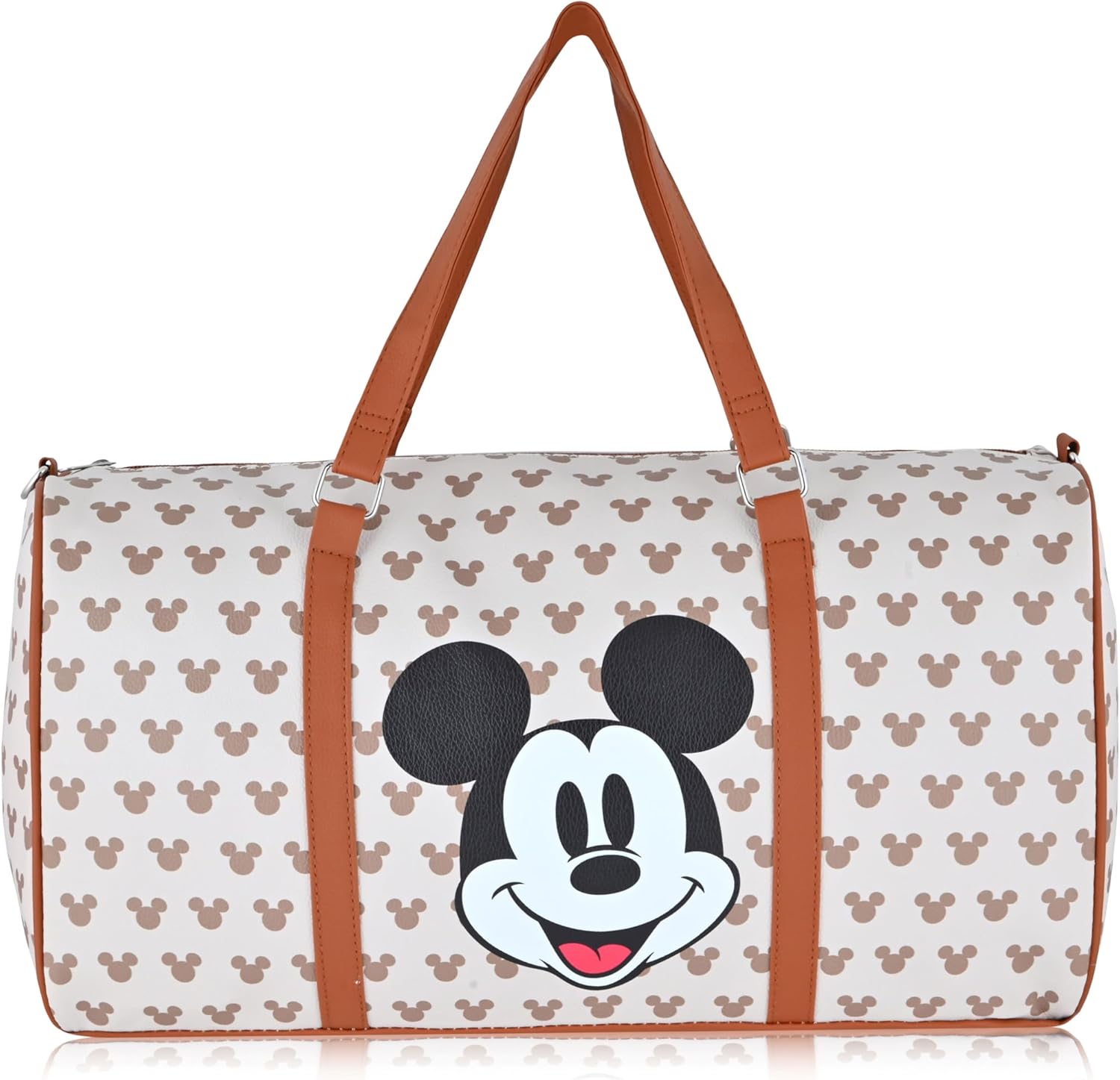 Stitch, Minnie, Mickey, Pooh, Harry Potter, or Jack Skellington 16" Leather Mini Travel Bag, Duffle Bag, Overnight Bag
