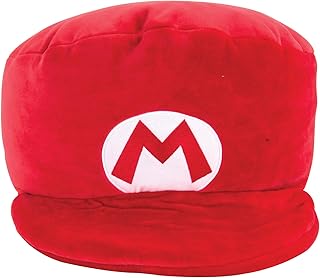 Club Mocchi- Mocchi- Nintendo Super Mario Plush - Mario Hat Plushie - Collectible Squishy Plushies - 15 Inch