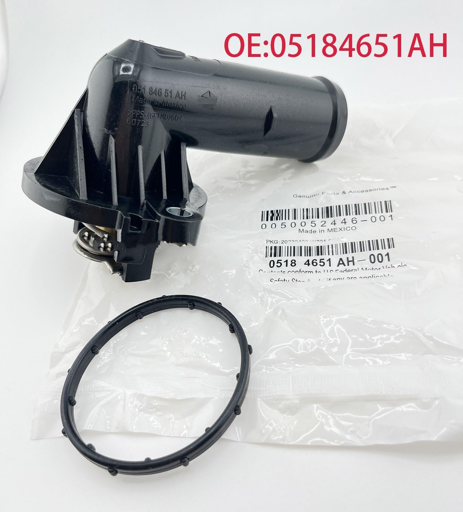 rdzeń nagrzewnicy auto Pasuje do Jeepa Pasuje do Dodge Durango Pasuje do Chrysler 300 3.6L 5184651AG 5184651AF Obudowa termostatu płynu chłodzącego Wylot wody