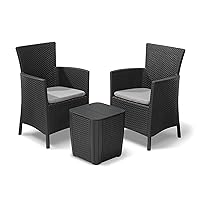 Keter Iowa Balcony Set, Graffite