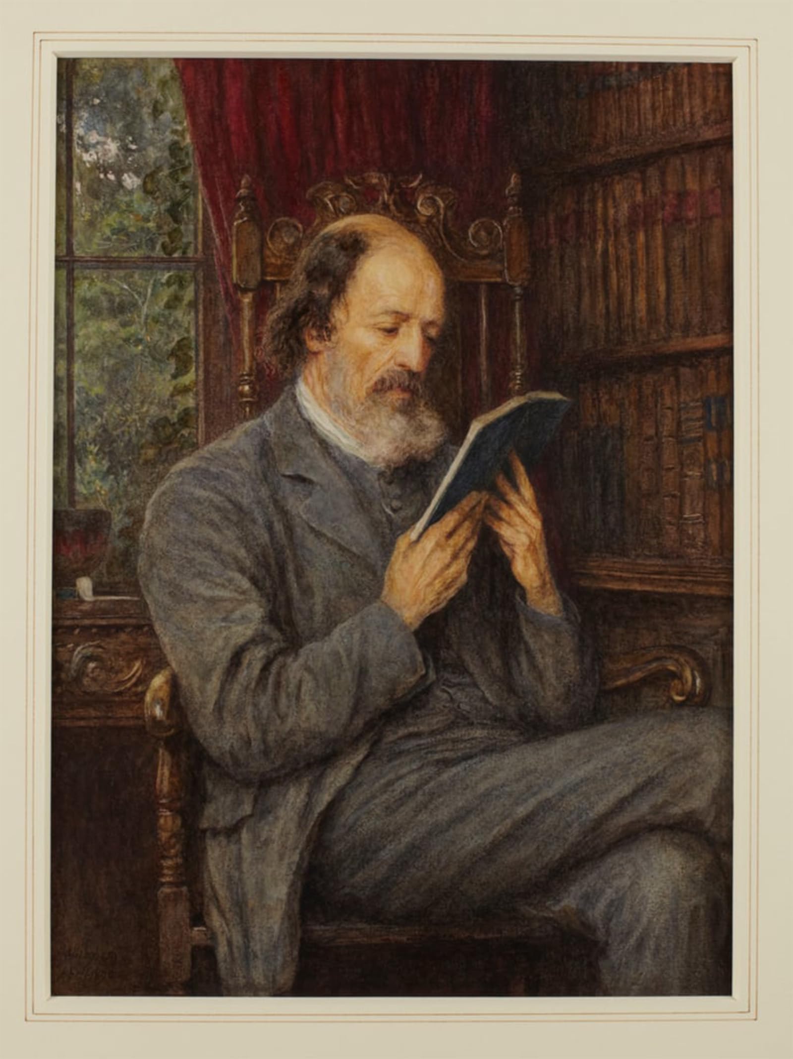 Tableau Seigneur Tennyson Helen Allingham pour Habiller un Grand Mur Vide - 5